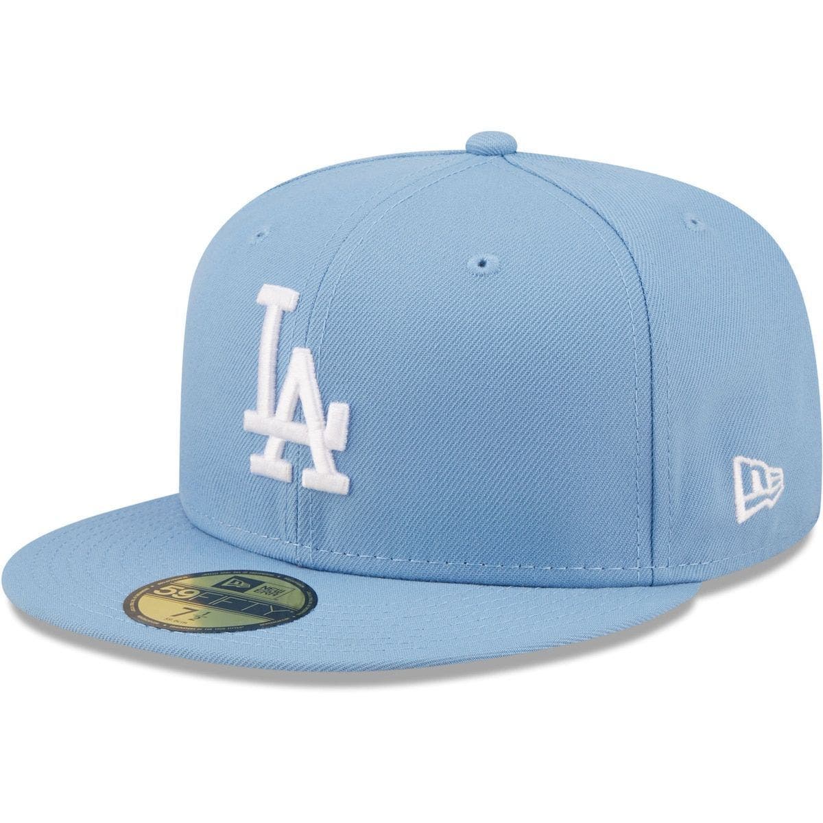 fitted hat blue