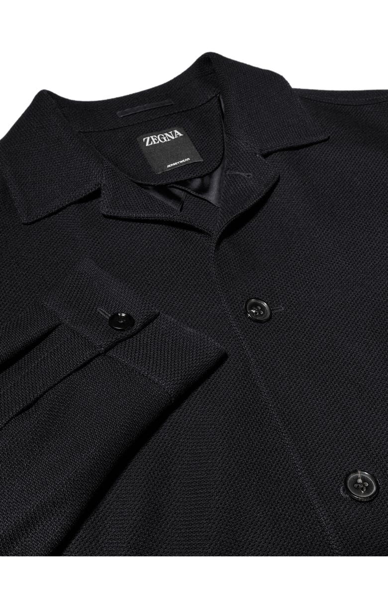 ZEGNA Jerseywear Wool & Silk Chore Jacket | Nordstrom