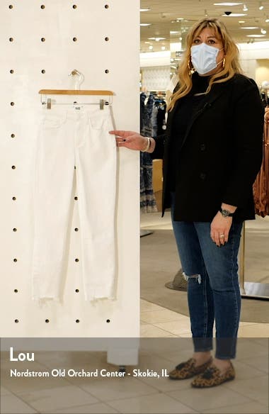 nordstrom paige white jeans