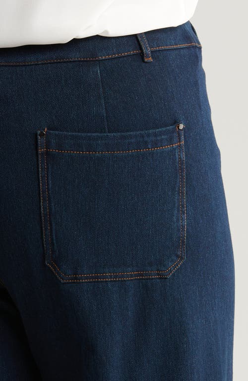 Lyssé Erin High Waist Wide Leg Pants In Midwash