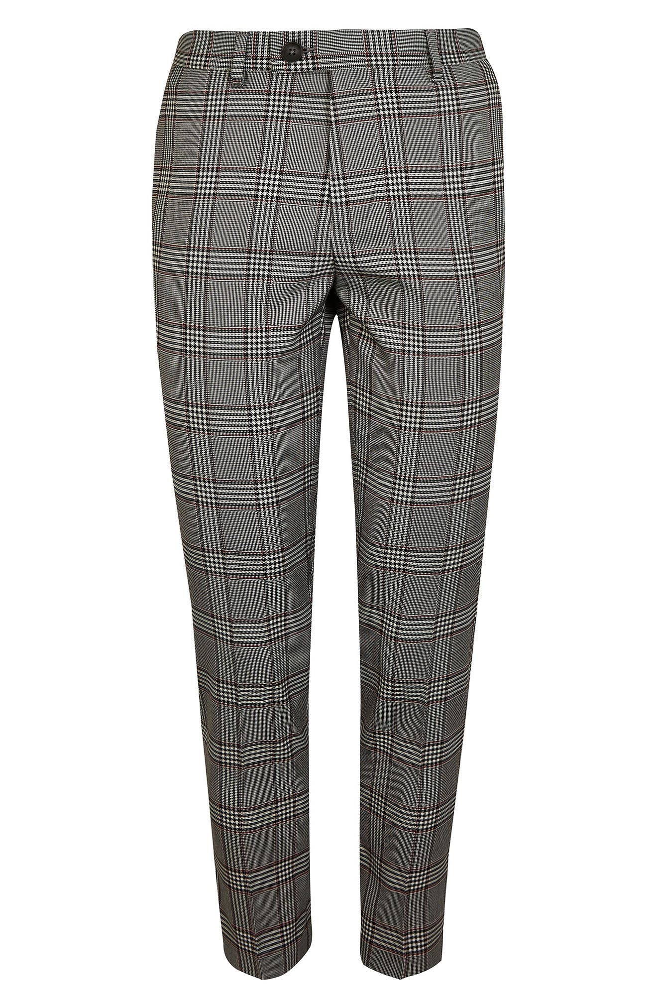 tan plaid dress pants