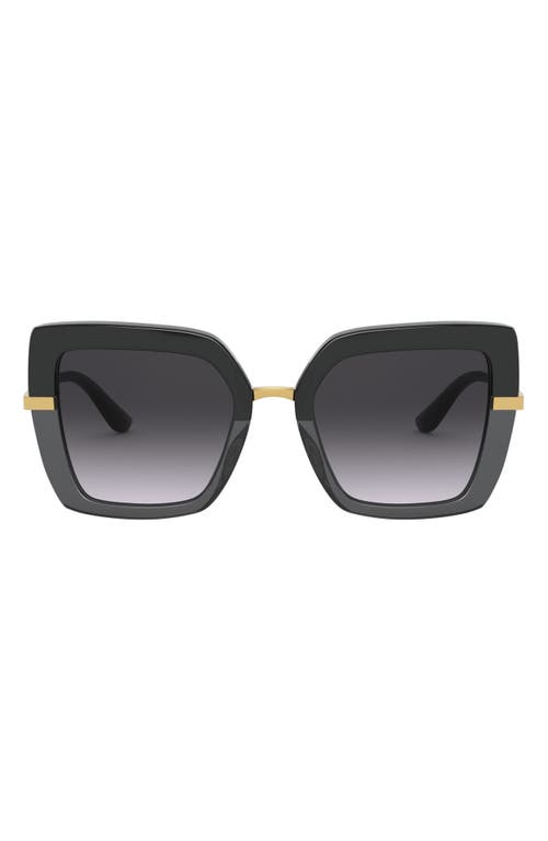 EAN 8056597185295 product image for Dolce & Gabbana 52mm Square Sunglasses in Black at Nordstrom | upcitemdb.com