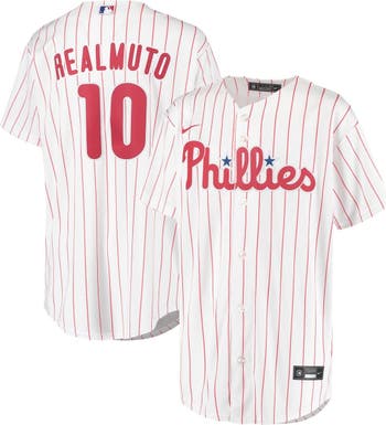 Men's Nike JT Realmuto Royal Philadelphia Phillies Name & Number T-Shirt