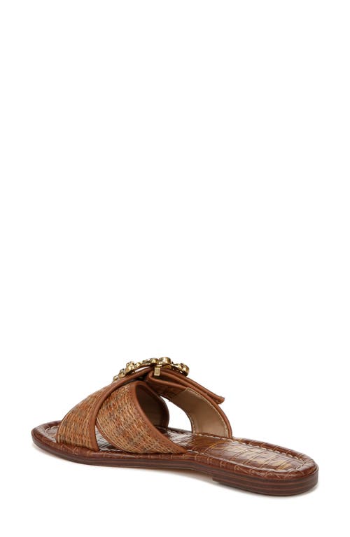 Sam Edelman Gracyn Slide Sandal In Cuoio