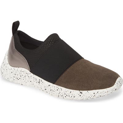 Johnston & Murphy Kelly Slip-On Sneaker- Grey