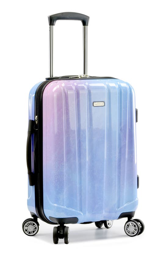 TRAVELER'S CHOICE TRAVELERS CHOICE RUMA II OMBRE 2-PIECE HARDSIDE LUGGAGE SET