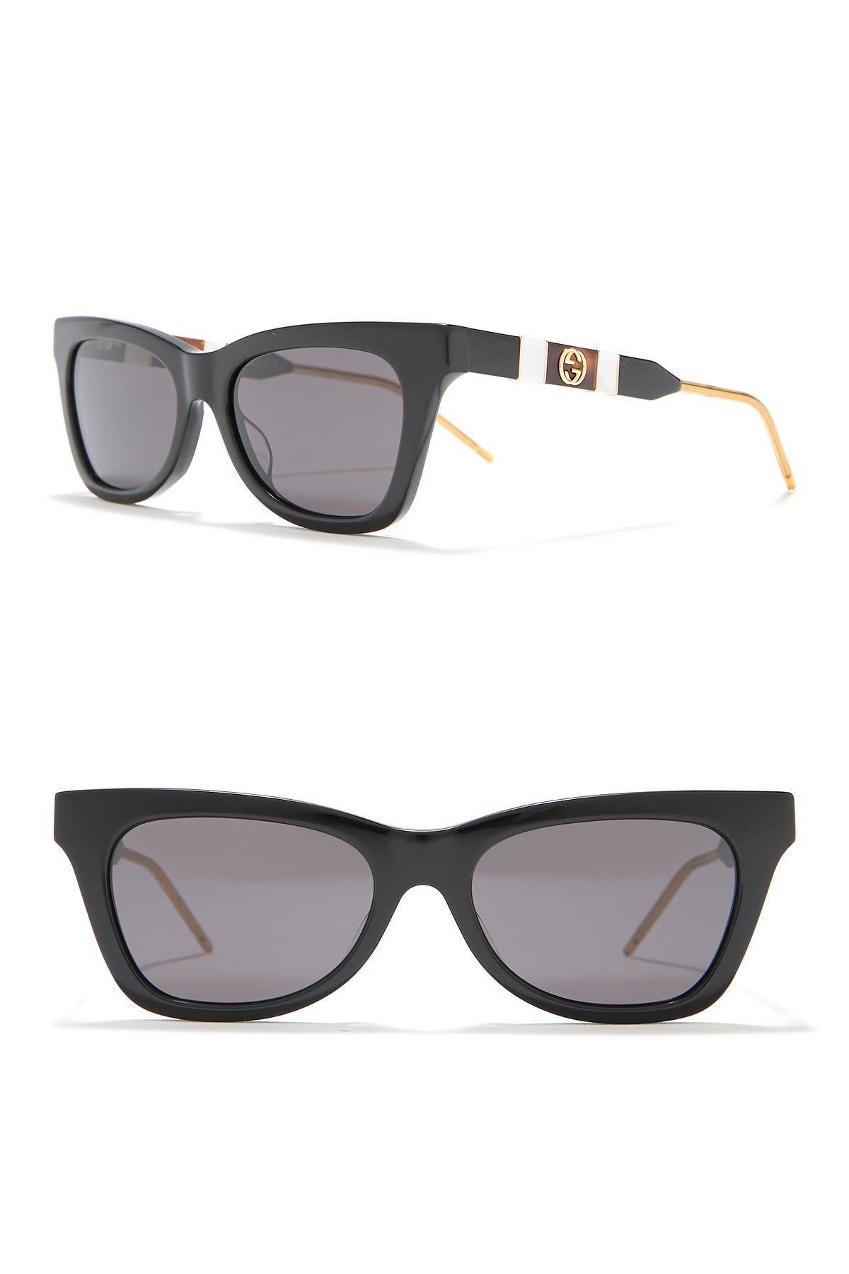 gucci 53mm cat eye sunglasses