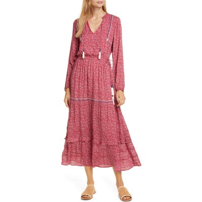 Dolan Tassel Tie Maxi Dress, Purple