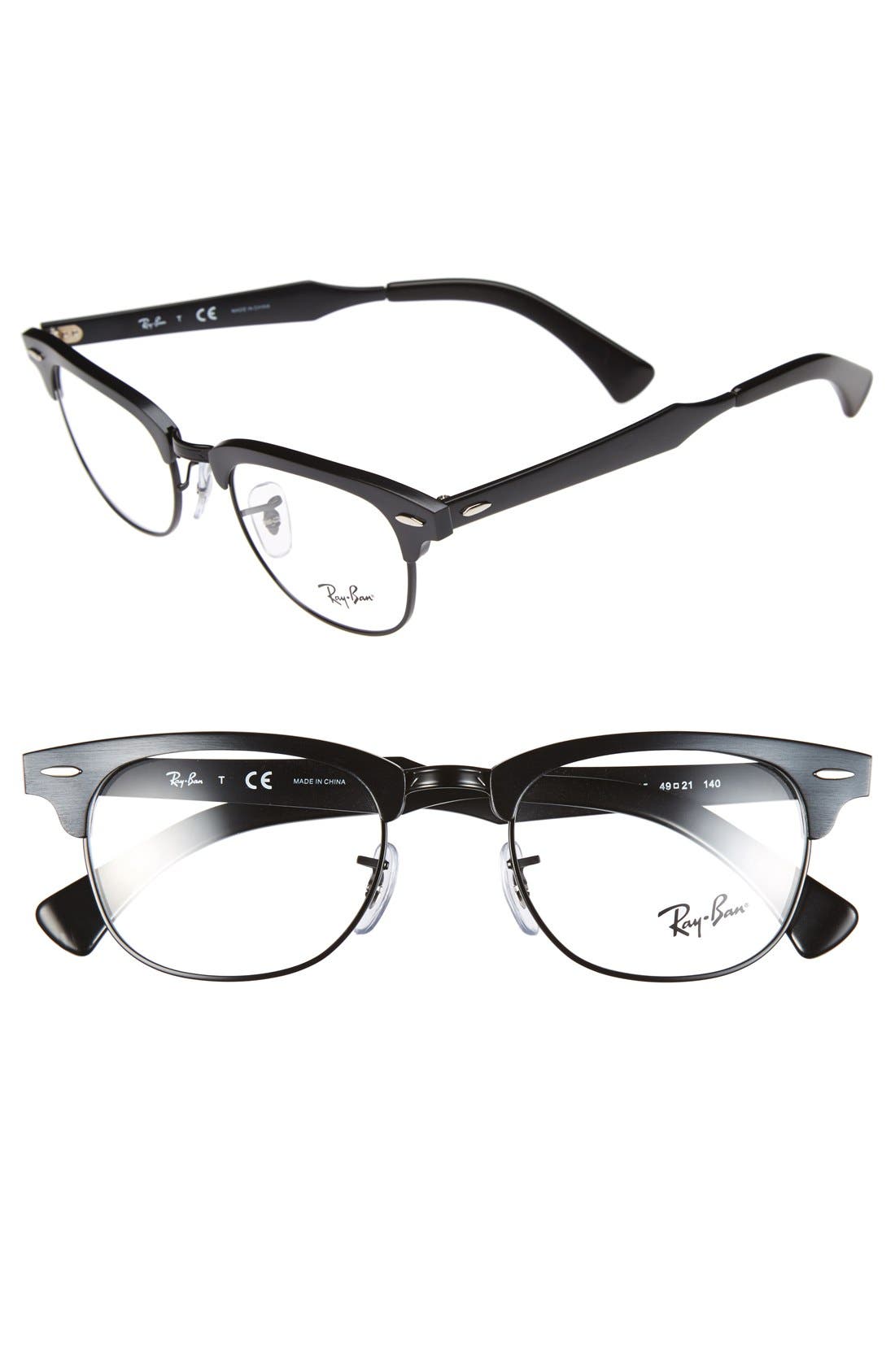 RayBan 49mm Optical Glasses Nordstrom