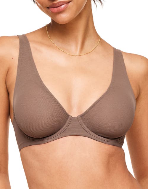 Adore Me Ivy Unlined Triangle Bra In Medium Beige