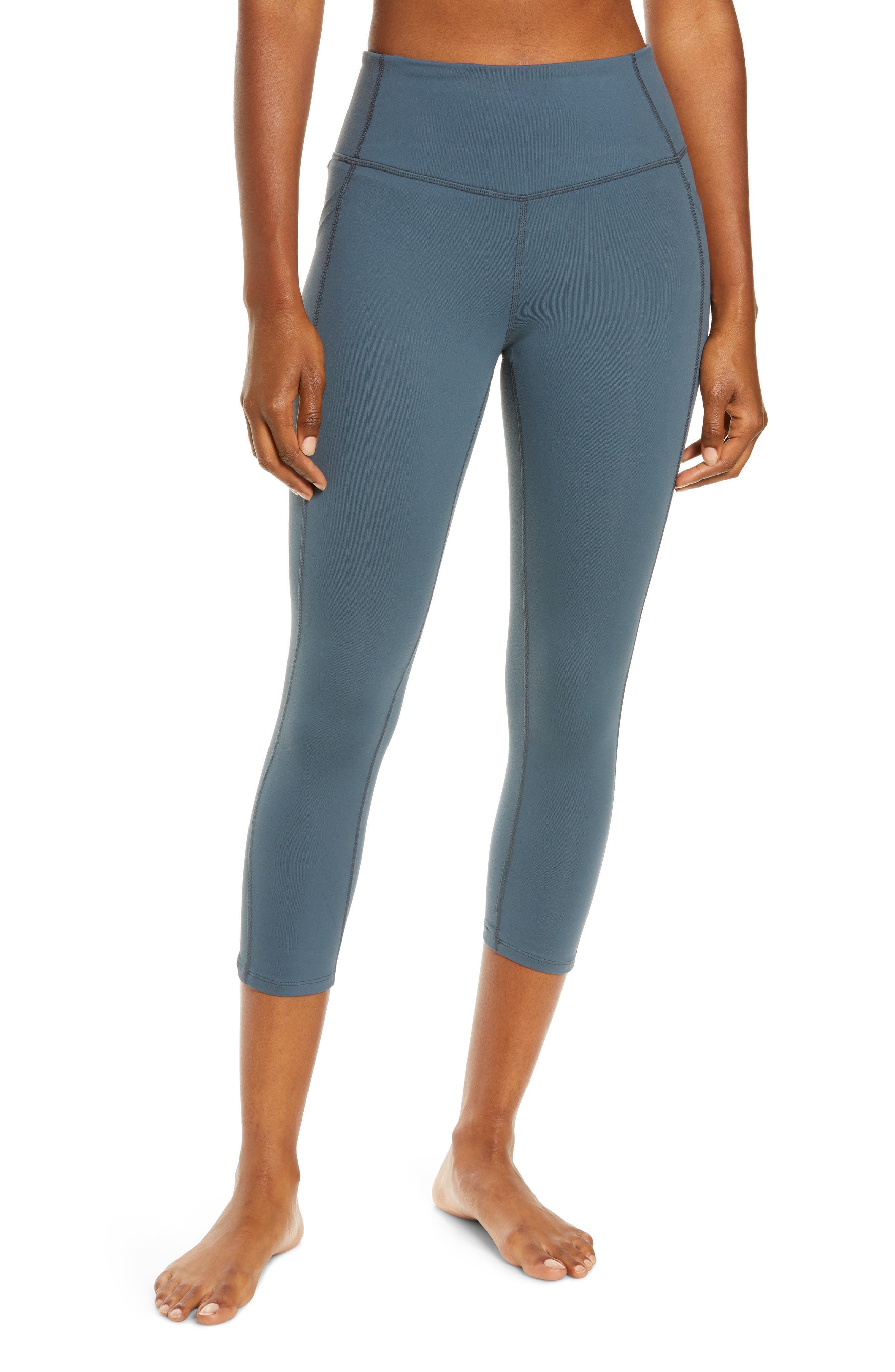 zella blue leggings