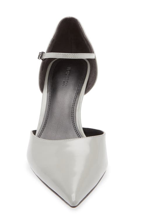 Nordstrom Liv Pointed Toe D'orsay Pump In Grey Sleet