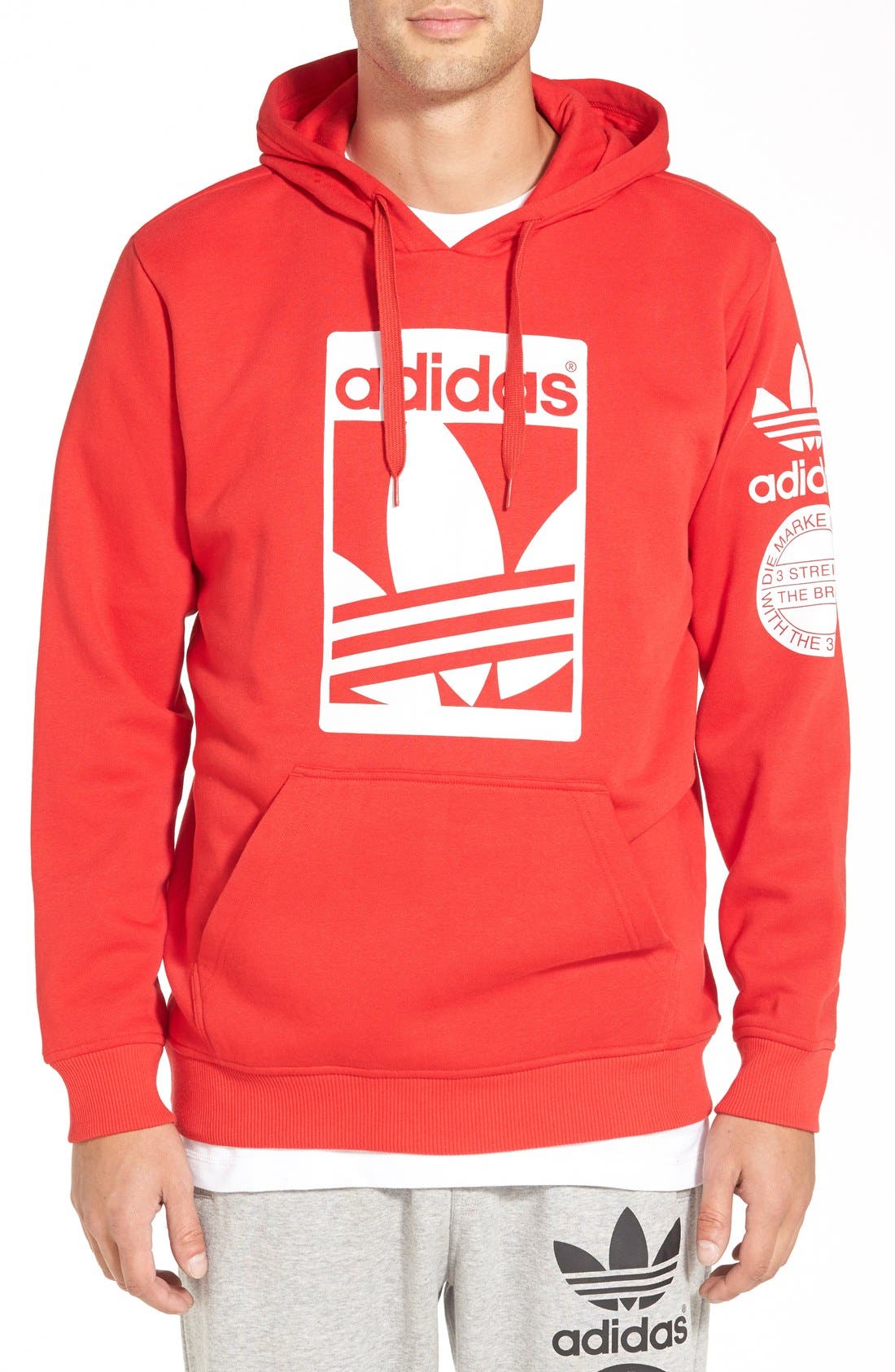 adidas street graphic hoodie