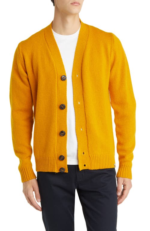 Makers Stitch Wool Cardigan in Honey