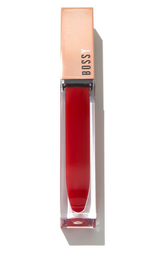 Shop Bossy Cosmetics Power Woman Essentials Bossy Gloss In Feisty