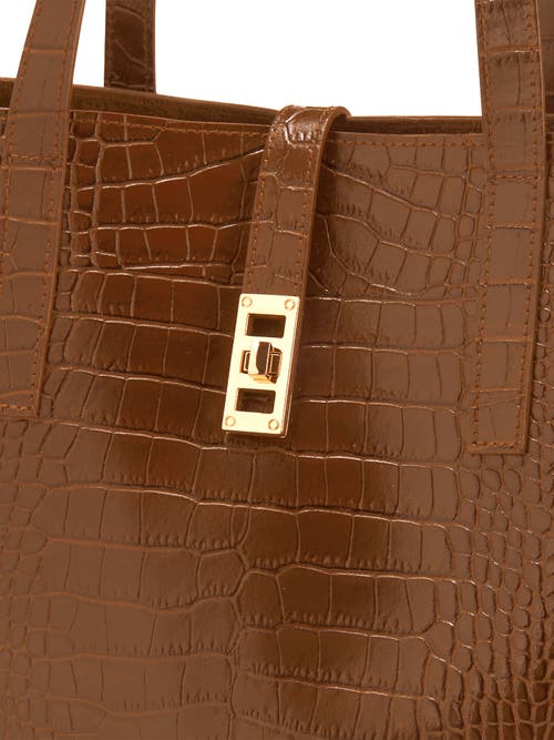 Teddy Blake Nina Croco 12" In Camel