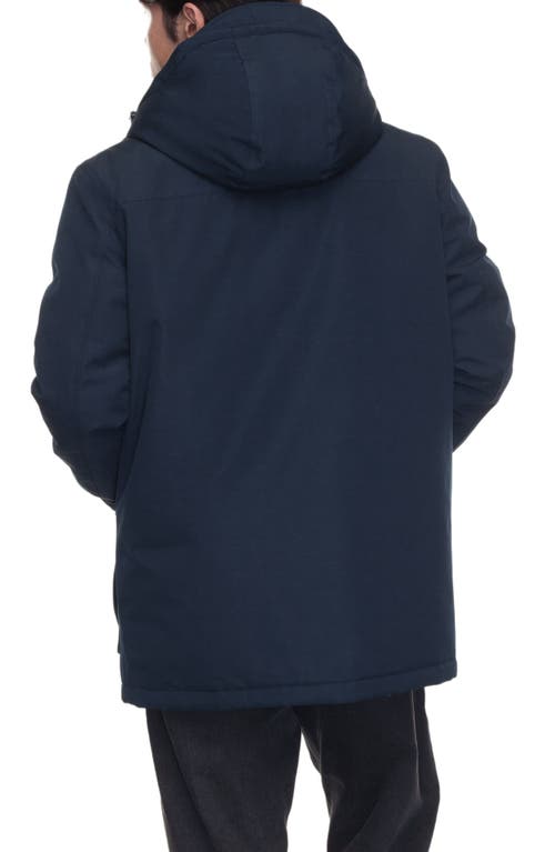 Shop Rokka&rolla Ultimate Winter Parka With Fleece-lined Hood In Navy