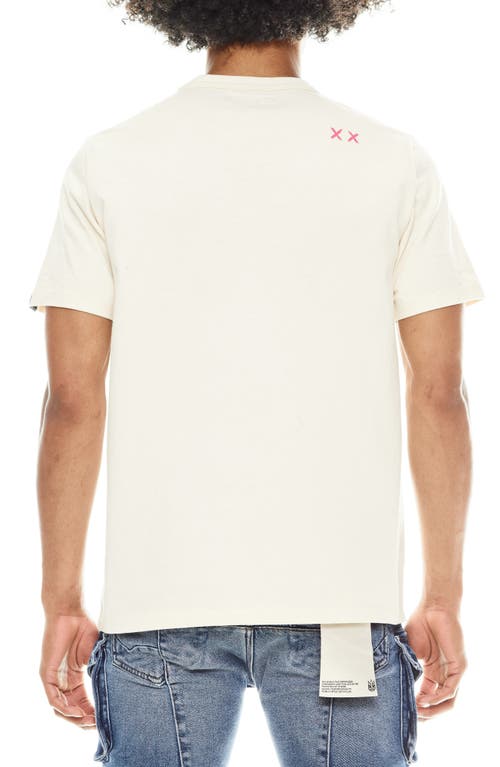 Shop Cult Of Individuality Passport Graphic T-shirt In Winter Cream