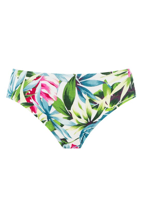Fantasie Langkawi Mid Rise Bikini Bottom In White