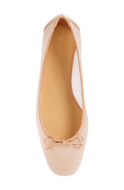 Shop Stuart Weitzman Arabella Ballet Flat In Ginger