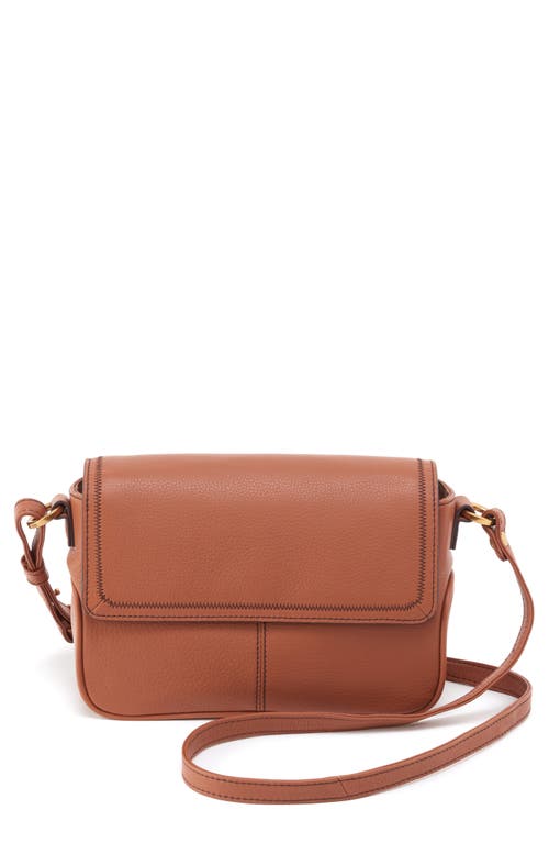 HOBO Small Autry Leather Crossbody Bag in Cashew