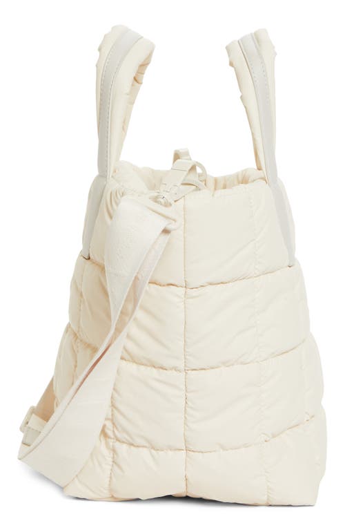 Veecollective Mini Porter Quilted Tote Bag In Birch