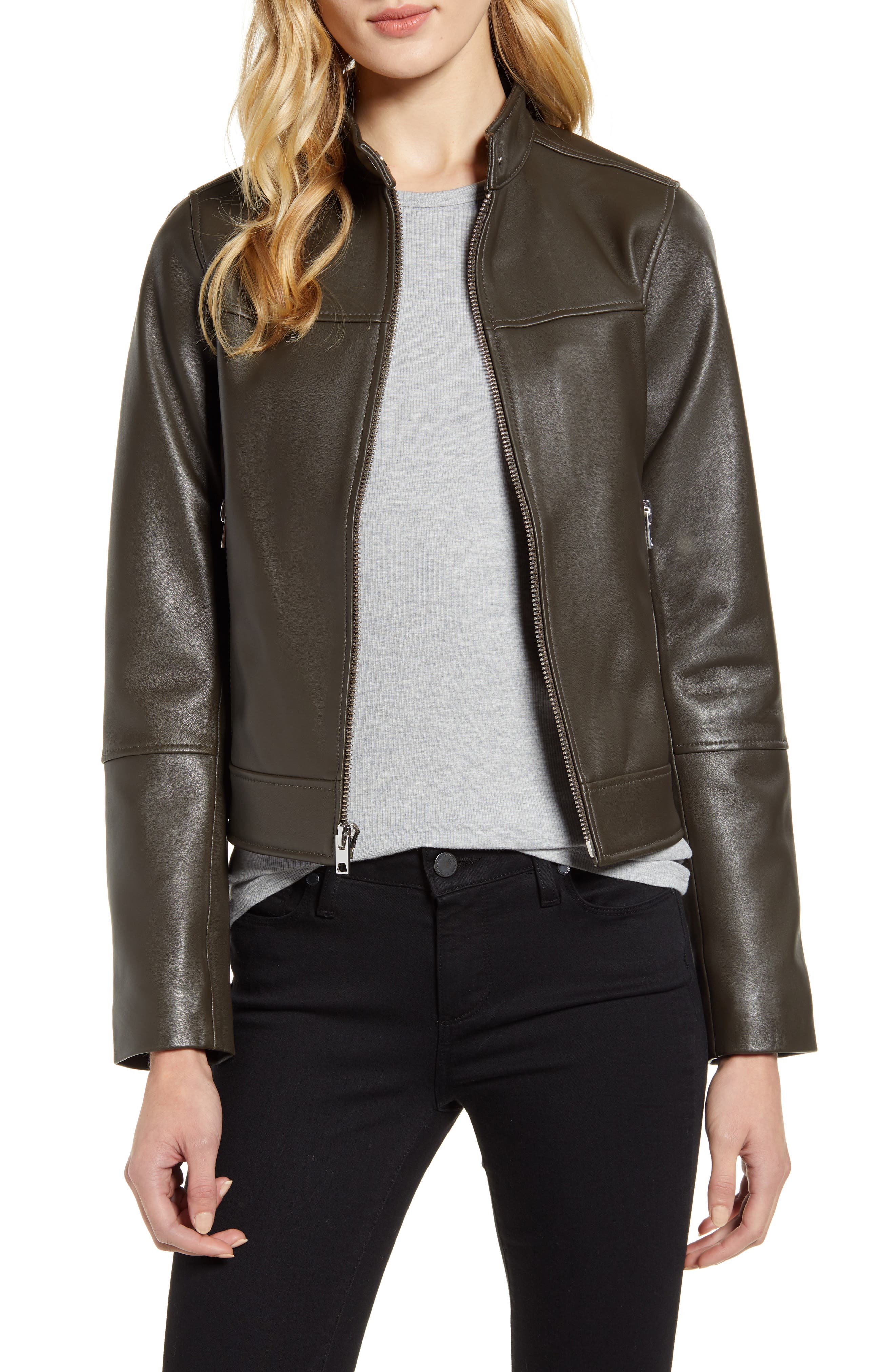 derek lam leather moto jacket