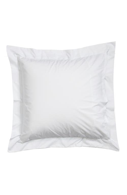 Shop Sferra Grande Hotel Euro Sham In White/aqua