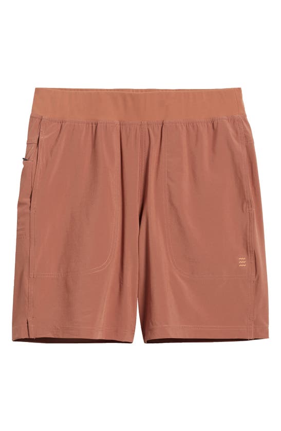 Shop Free Fly Breeze Brief Lined Active Shorts In Baltic Amber