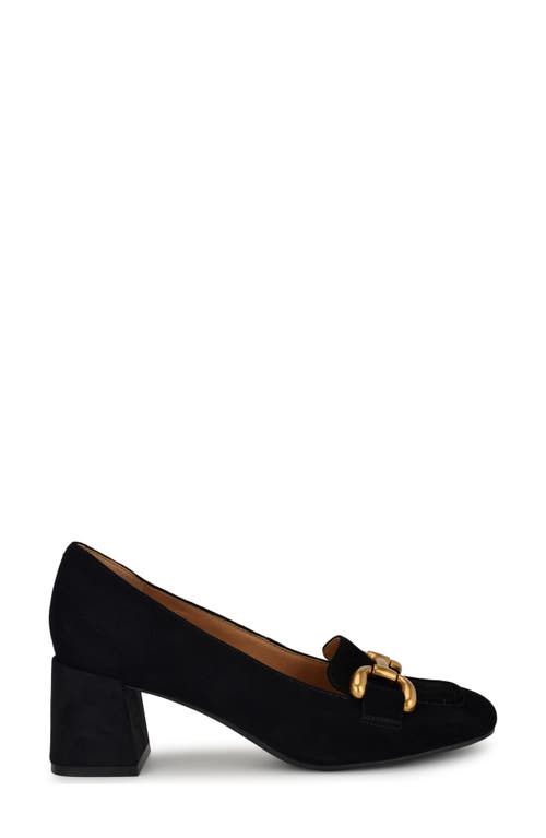 Nine West Veepe Bit Loafer Pump In Black