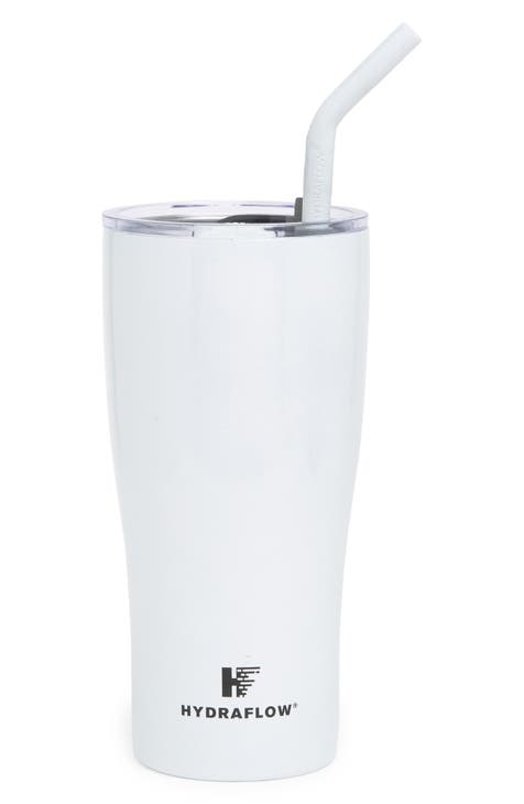 Personalized 16 Oz Double Wall Chroma Tumblers with Straws