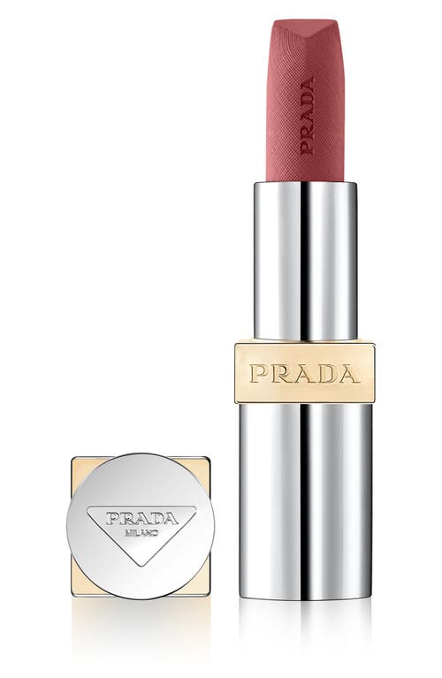 Shop Prada Monochrome Hyper Matte Refillable Lipstick In P59 Amarena - Mauve Nude