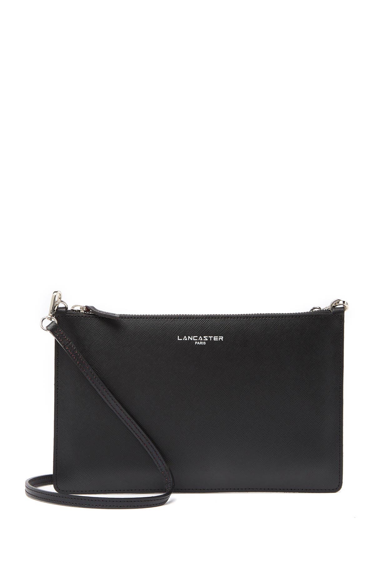 Lancaster Saffiano Element Leather Crossbody Bag In Oxford