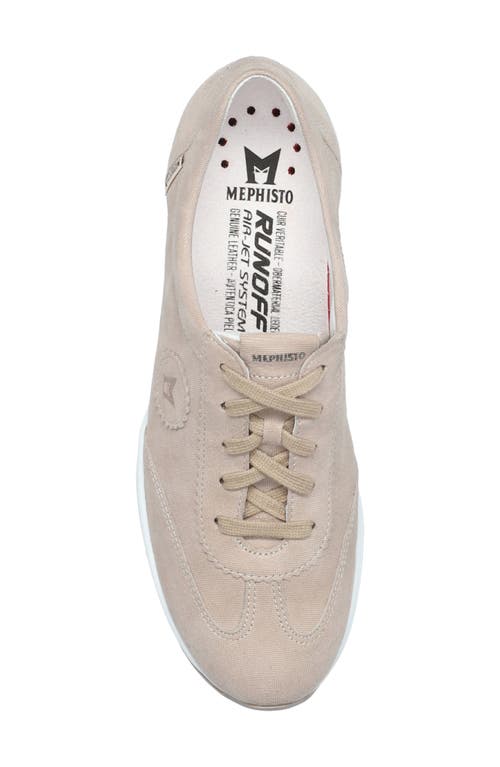 Mephisto 'yael' Soft-air Sneaker In Light Taupe Liam 15818