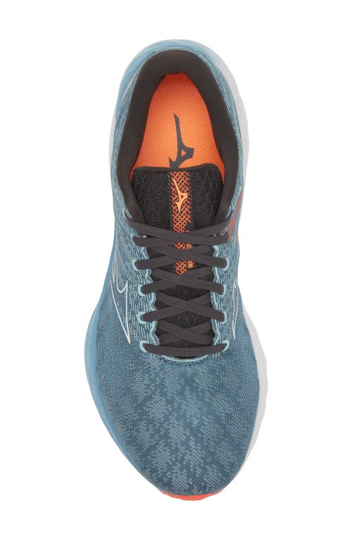 Mizuno Wave Inspire 19 Sneaker In Provincial Blue-white