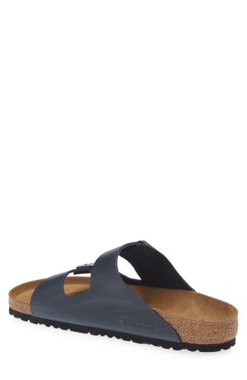 Shop Birkenstock Arizona Slide Sandal In Midnight