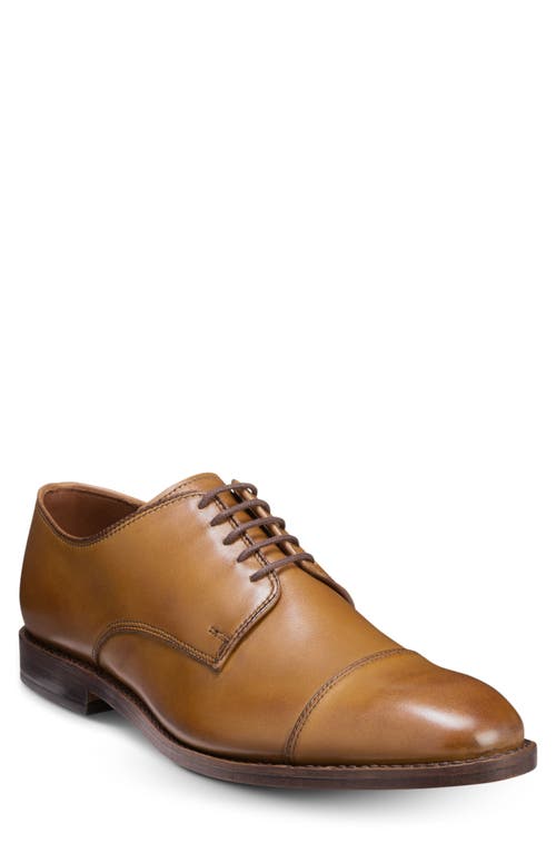 Shop Allen Edmonds Park Avenue Derby In Walnut