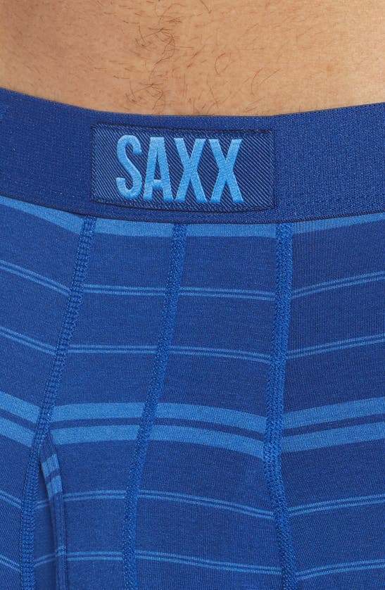 Shop Saxx Ultra Super Soft 2-pack Relaxed Fit Boxer Briefs In Shade Stripe/ Navy