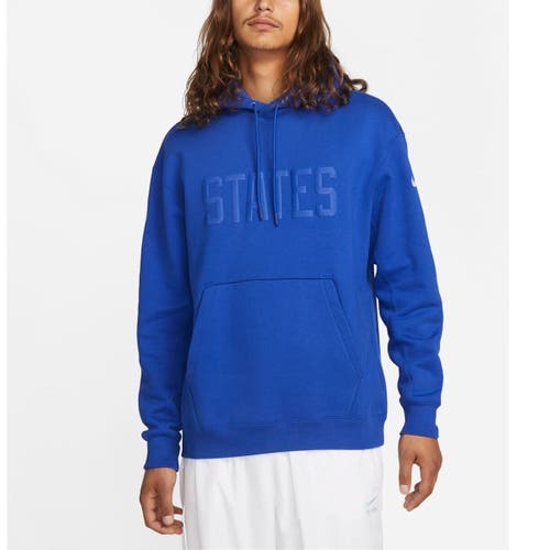 Men's Nike Royal USMNT Fleece Pullover Hoodie