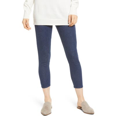 Nordstrom High Waist Denim Skimmer Leggings, Blue