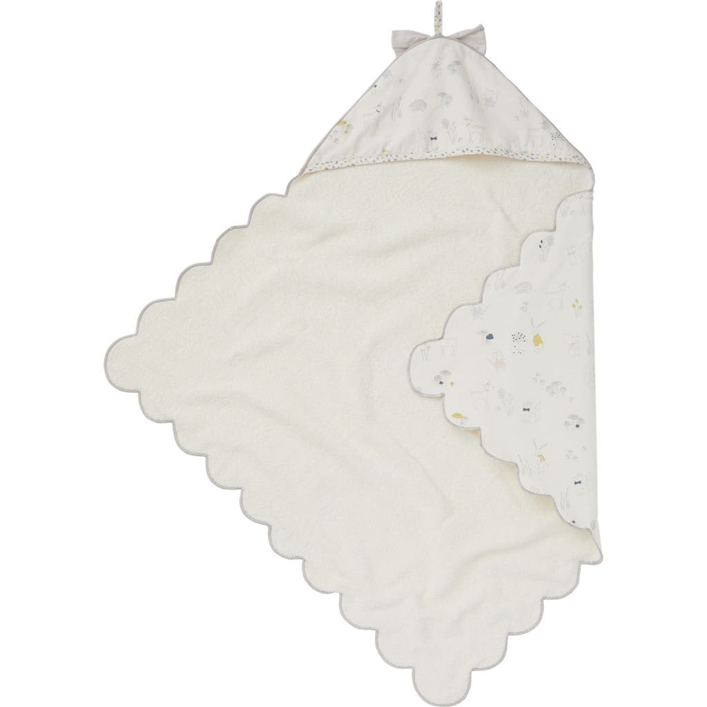 Pehr Babies'  Magical Forest Hooded Towel In Neutral