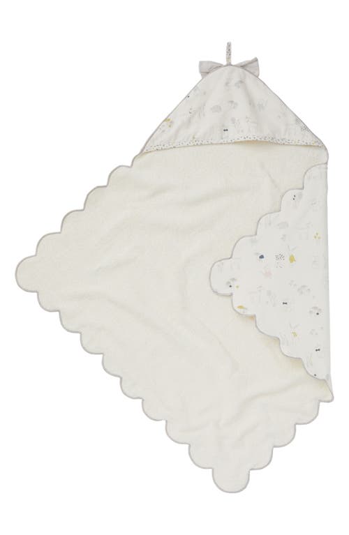 Pehr Magical Forest Hooded Towel in Ivory at Nordstrom