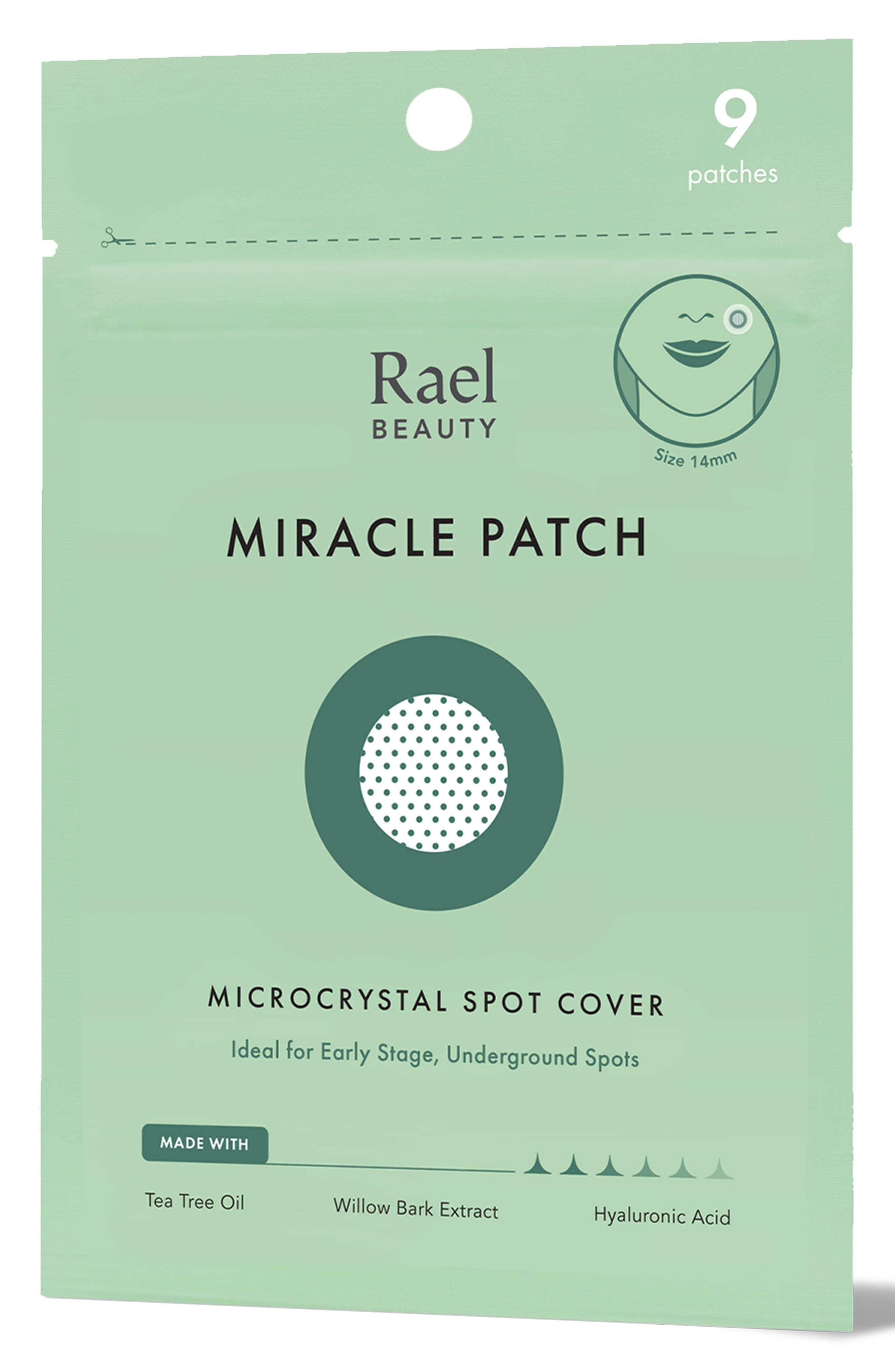 Rael Miracle Patch Microcrystal Acne Spot Cover Patches | Nordstrom