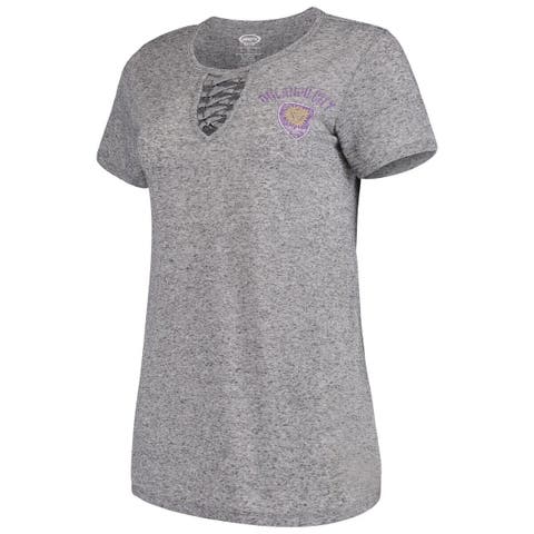 47 Brand Philadelphia Phillies Spring Training Gray V-Neck T-Shirt Women's  Sz L