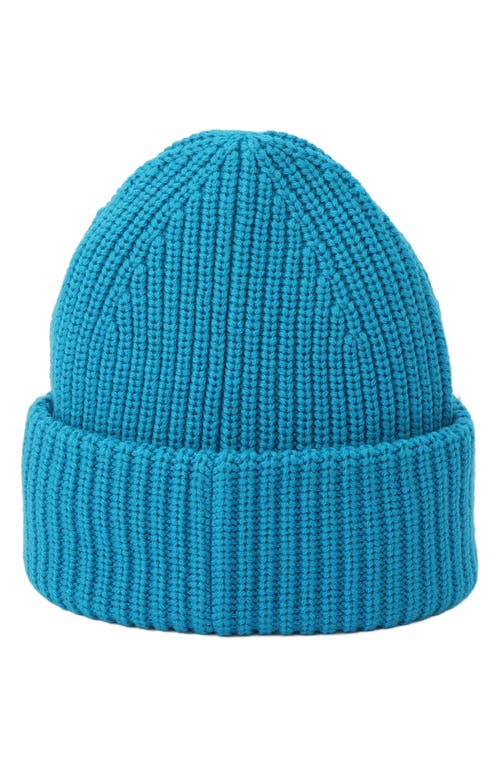 Kate Spade New York Spade Cuff Beanie In Bright Cerulean