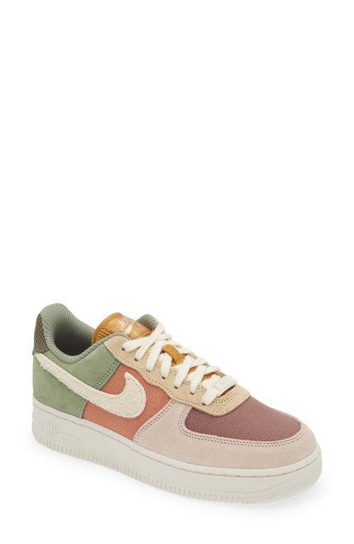Nike Air Force 1 '07 LX Sneaker Oil Green/Pale Ivory/Terra at Nordstrom,