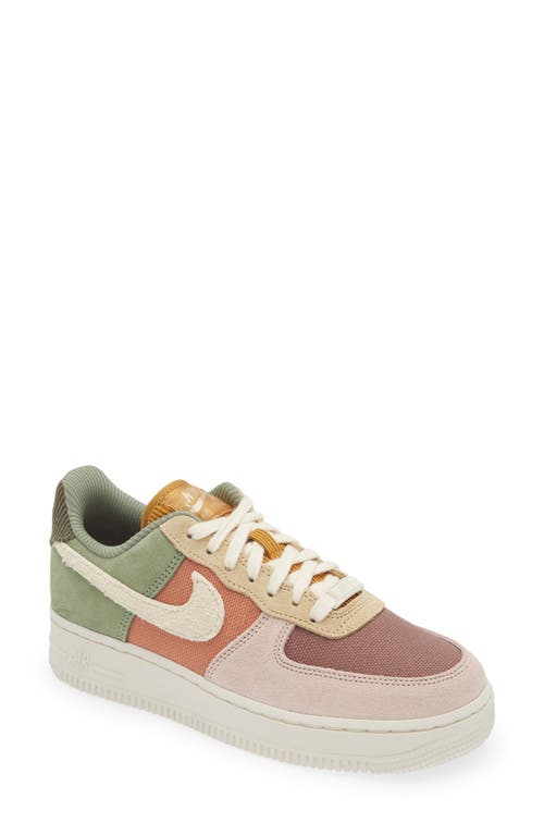 Shop Nike Air Force 1 '07 Lx Sneaker In Oil Green/pale Ivory/terra