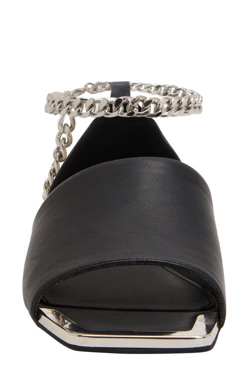 Shop Katy Perry Caught Up Square Toe Anklet Sandal In Black