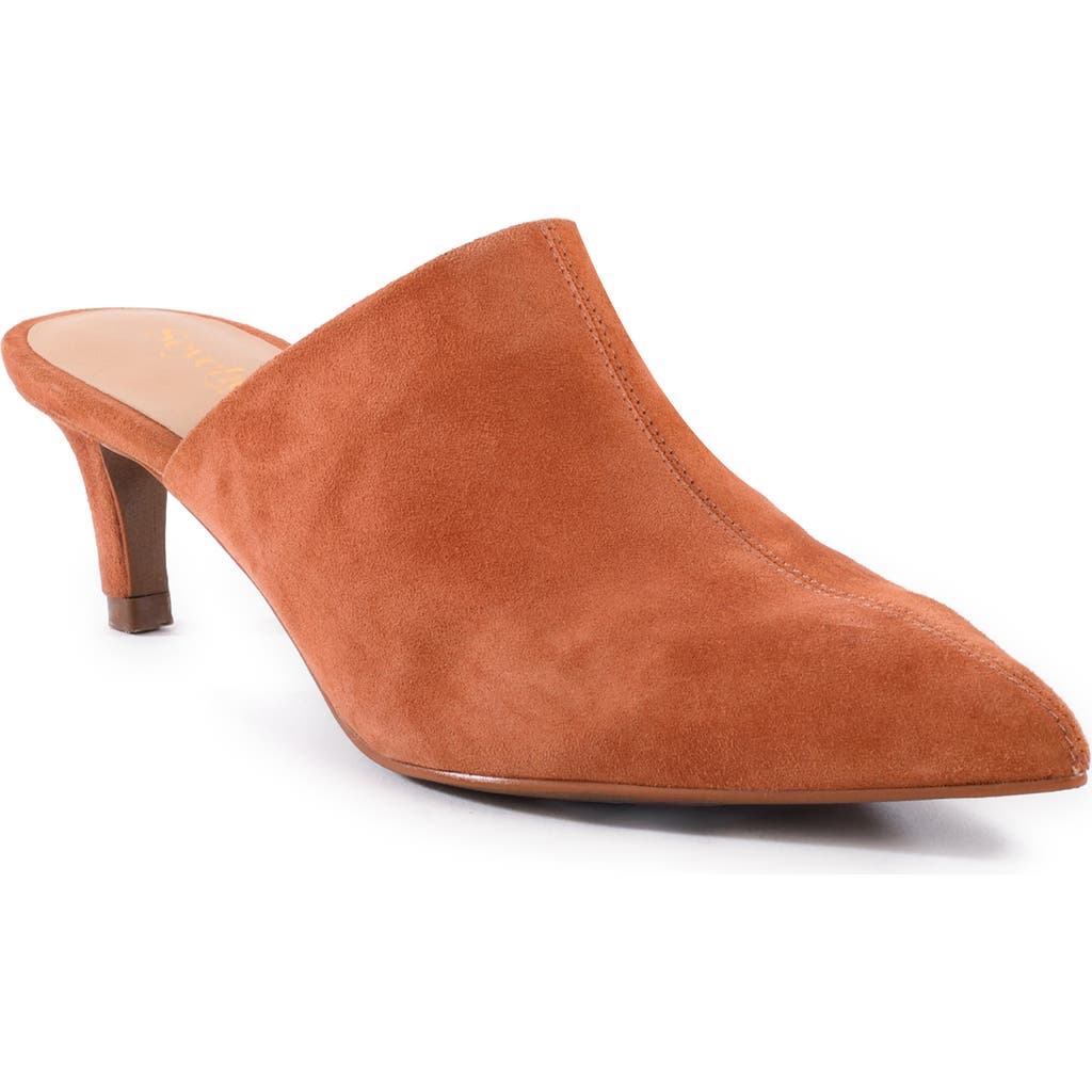 SEYCHELLES SEYCHELLES OBSESSION POINTED TOE KITTEN HEEL MULE