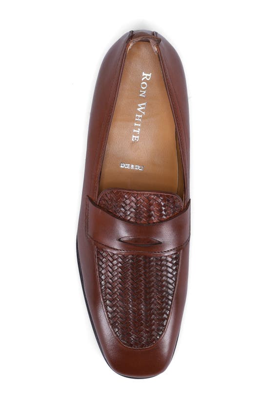 Ron White Ivan Water Resistant Loafer In Whiskey